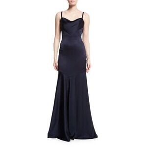 THEIA Blue Formal Gown 12